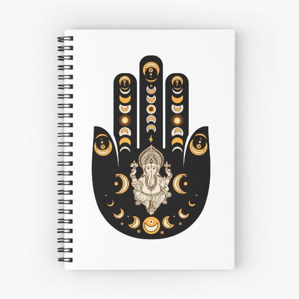 Item preview, Ganesha Hamsa Hand Facing Up designed and sold by hamsasoul.