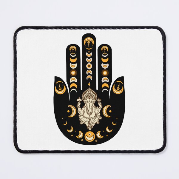 Item preview, Ganesha Hamsa Hand Facing Up designed and sold by hamsasoul.