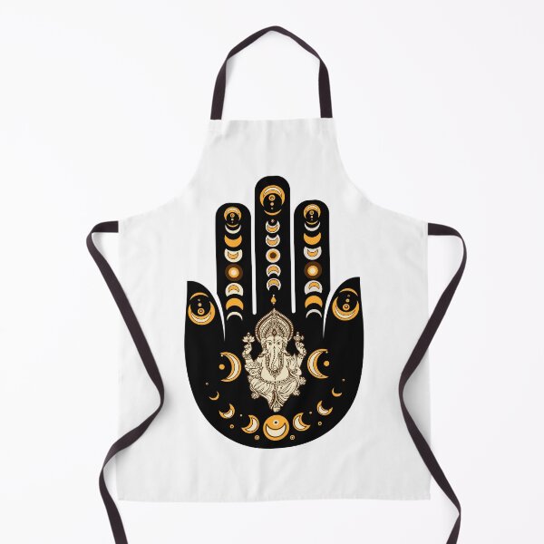 Item preview, Ganesha Hamsa Hand Facing Up designed and sold by hamsasoul.