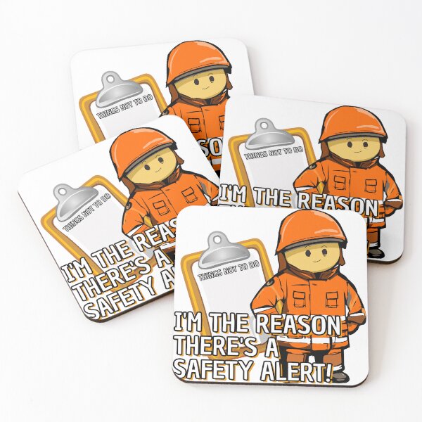 Item preview, I'm the reason there's a safety alert! Team Orange designed and sold by Flashover.