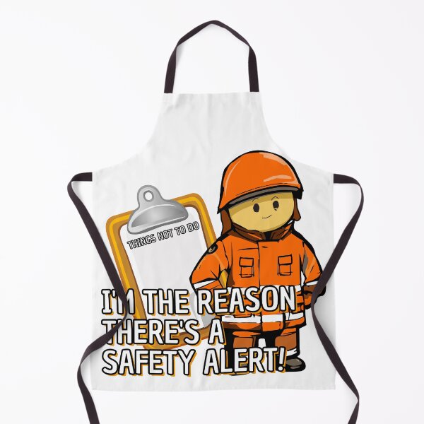 Item preview, I'm the reason there's a safety alert! Team Orange designed and sold by Flashover.