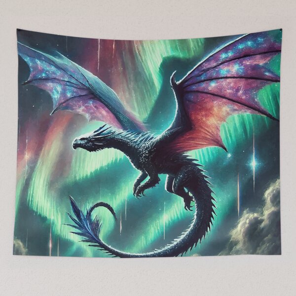 Item preview, Celestial Warden: The Aurora Dragon designed and sold by AbstractAnom.