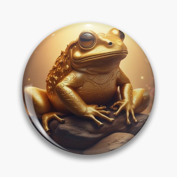 Artikelvorschau, Feng Shui Geldfrosch, golden, viel Glück entworfen und verkauft von Lucky 777.
