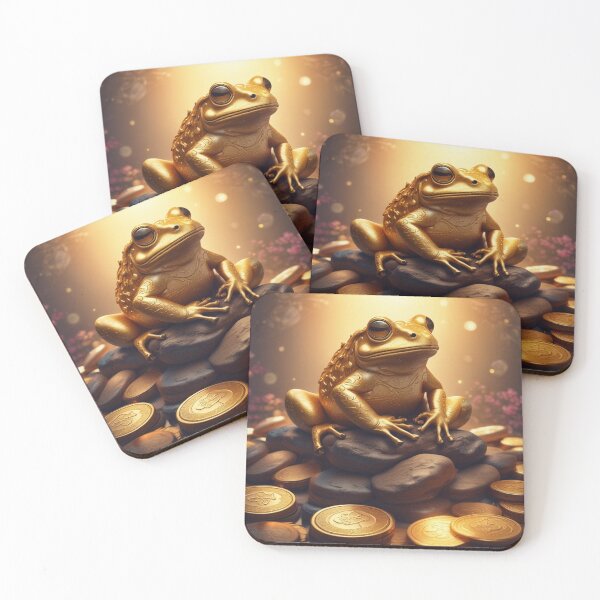 Artikelvorschau, Feng Shui Geldfrosch, golden, viel Glück entworfen und verkauft von Lucky 777.