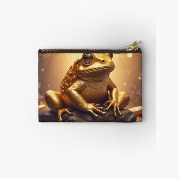 Artikelvorschau, Feng Shui Geldfrosch, golden, viel Glück entworfen und verkauft von Lucky 777.
