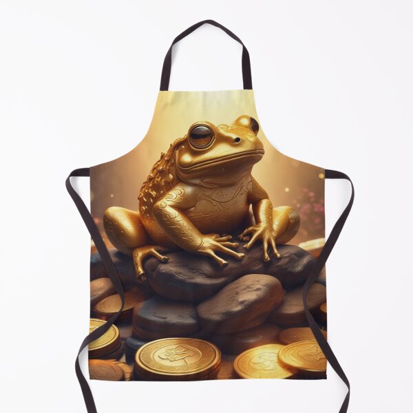 Artikelvorschau, Feng Shui Geldfrosch, golden, viel Glück entworfen und verkauft von Lucky 777.