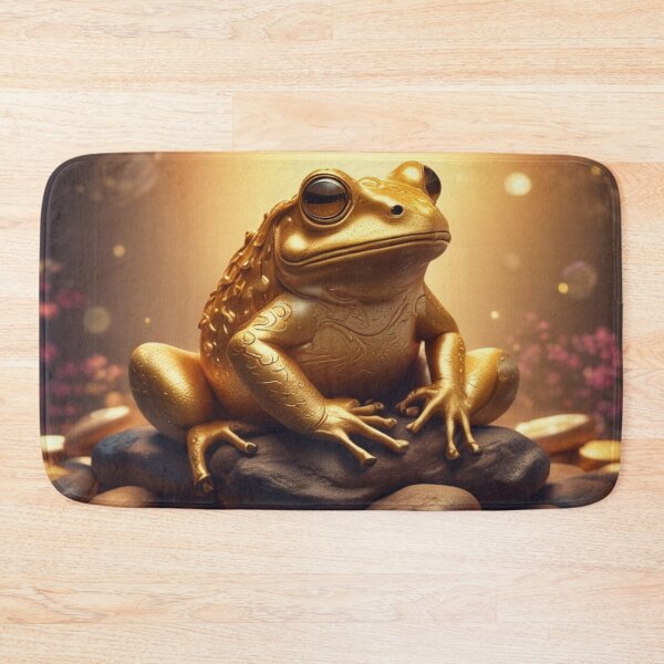 Item preview, Feng Shui money frog , golden , good luck  designed and sold by Lucky 777.