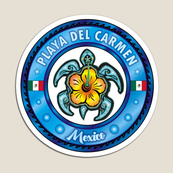 Item preview, Playa Del Carmen Mexico sea turtle hibiscus designed and sold by studioss76.