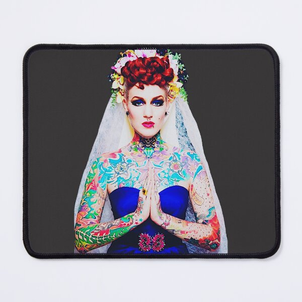 Item preview, Tattoo Bride Sexy Original Alternative Women Photography designed and sold by FestDrip.