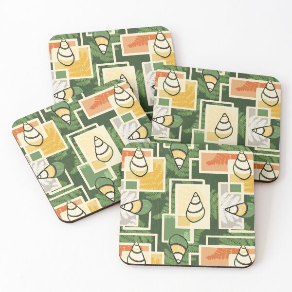 Item preview, Hawaiian Snails and Ferns designed and sold by FrancineMaile.