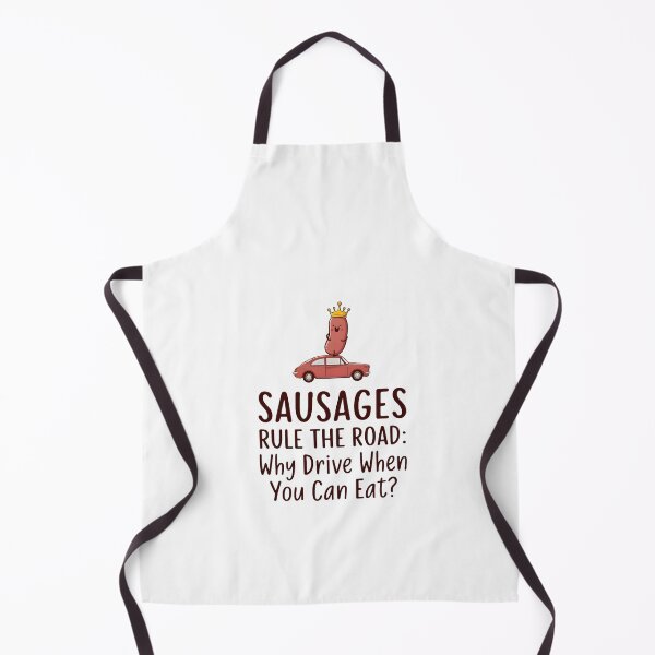 Item preview, Sausages Rule the Road: Funny Foodie Car Lover T-Shirt designed and sold by AnnDesignStudio.