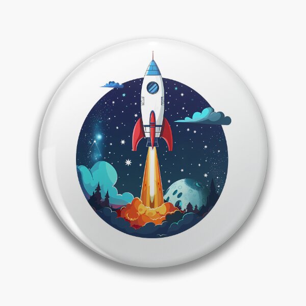 Item preview, Rocket Adventure Printable: Inspiring Nursery Decor & Kids' Imaginations! designed and sold by Kids Art 4U.