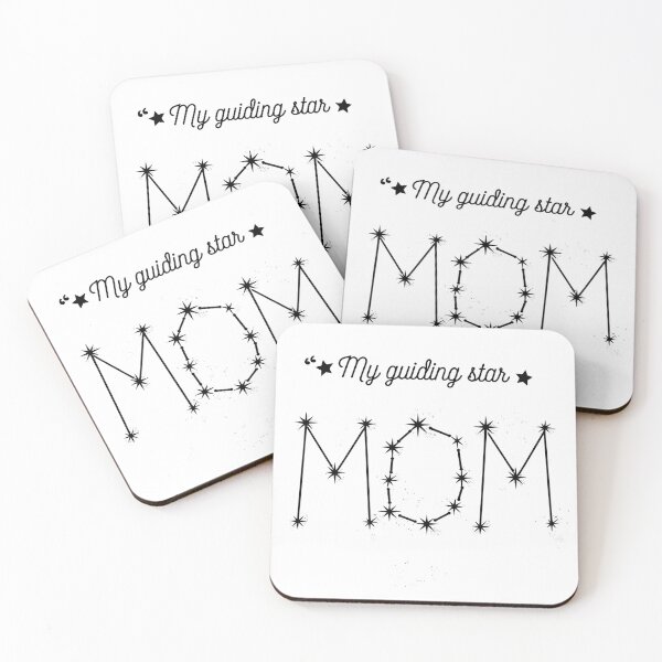 Item preview, My Guiding Star Mom Constellation Art designed and sold by Printiko.