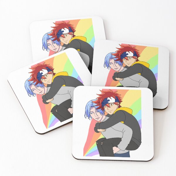 Item preview, Sk8 Infinity - Reki & Langa (rainbow) designed and sold by Noodly Doodles.