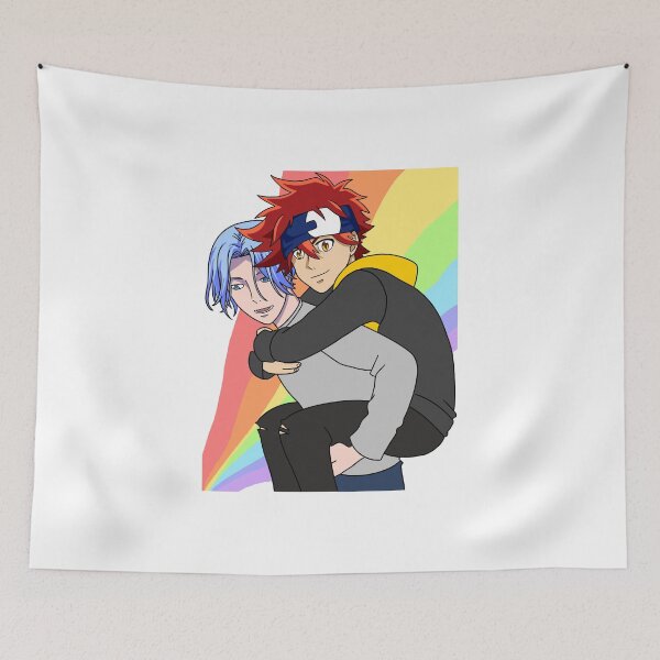 Item preview, Sk8 Infinity - Reki & Langa (rainbow) designed and sold by Noodly Doodles.