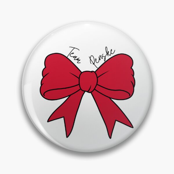 Item preview, Team Penske Ribbon Bow Trendy designed and sold by abbyksbubble.
