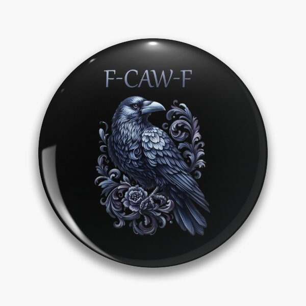 Item preview, F-CAW-F - black crow designed and sold by EnchantedOwl.