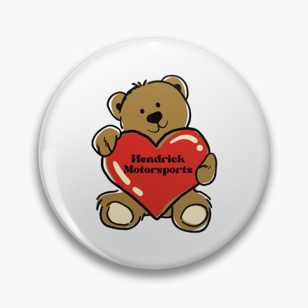 Item preview, Hendrick Motorsports Teddy Bear Heart designed and sold by abbyksbubble.