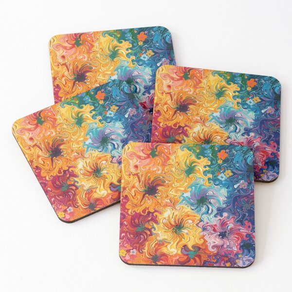 Item preview, Springtime Floral Abstract  designed and sold by Myra365Art.