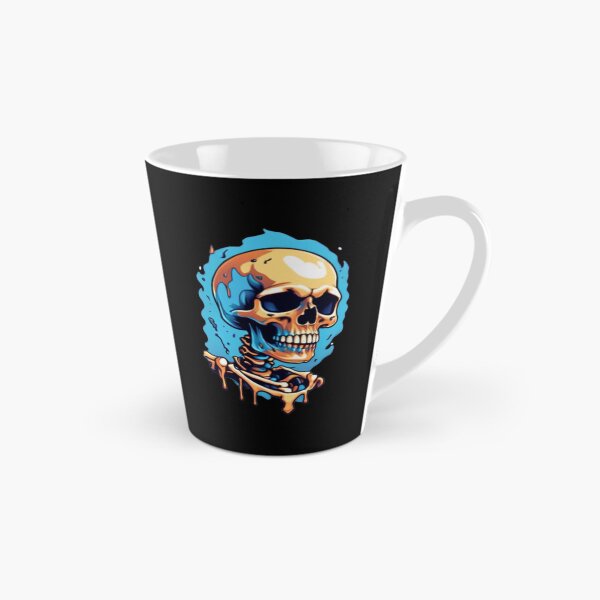 Item preview, Skull on fire designed and sold by RadManDesigns.