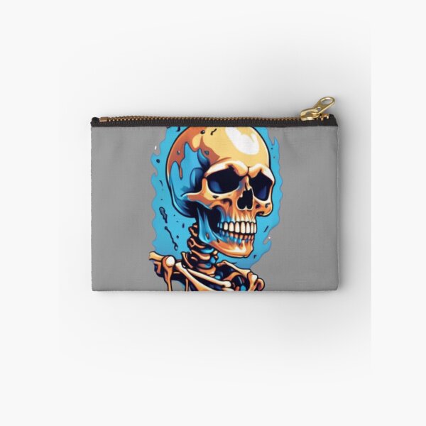 Item preview, Skull on fire designed and sold by RadManDesigns.