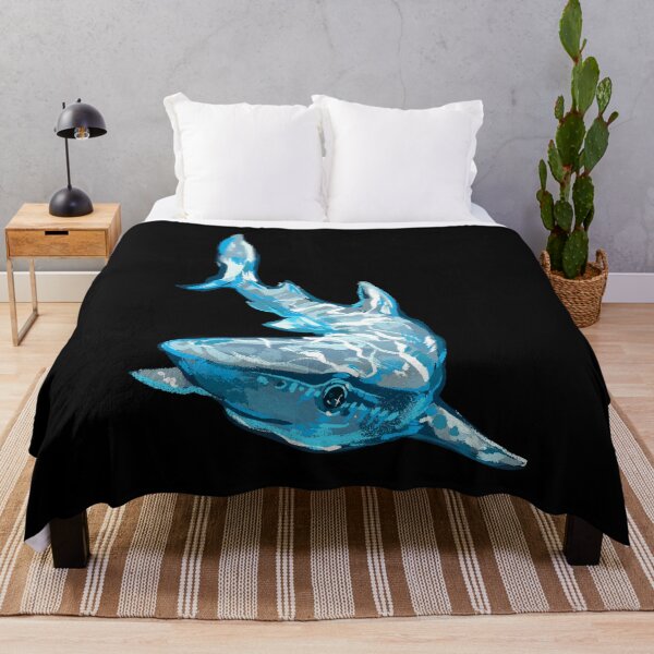 Item preview, Aesthetic underwater shark designed and sold by selk-i3.