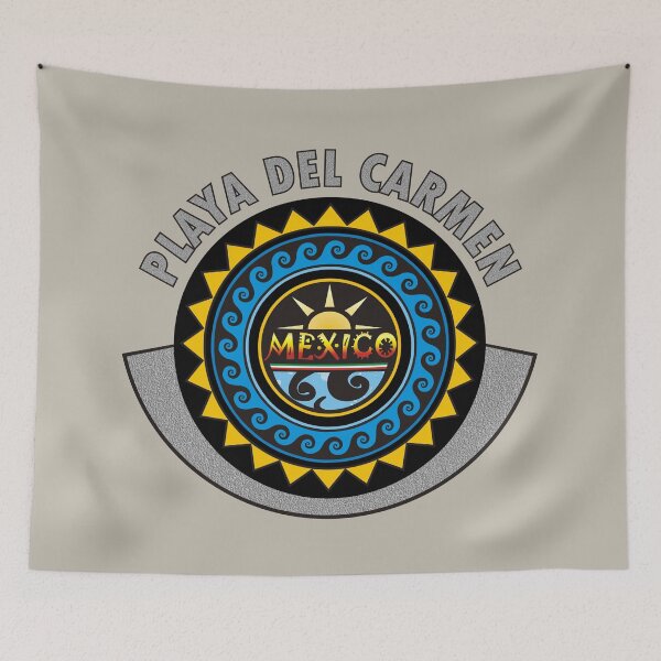 Item preview, Playa Del Carmen México Aztec emblem designed and sold by studioss76.