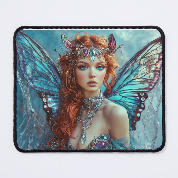 Item preview, Haute Couture Fairy: Blue tourmaline & Fire Opals designed and sold by ACuriousshoppe.