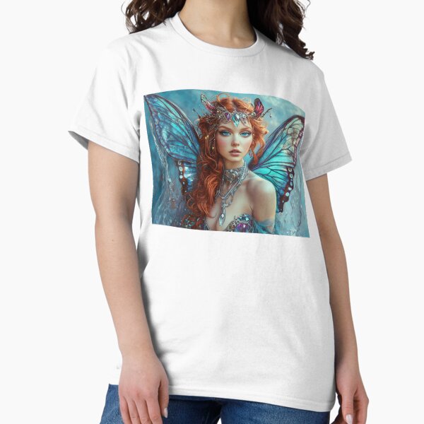 Aperçu de l'œuvre Fée Haute Couture : Tourmaline bleue et opales de feu créée et vendue par ACuriousshoppe.