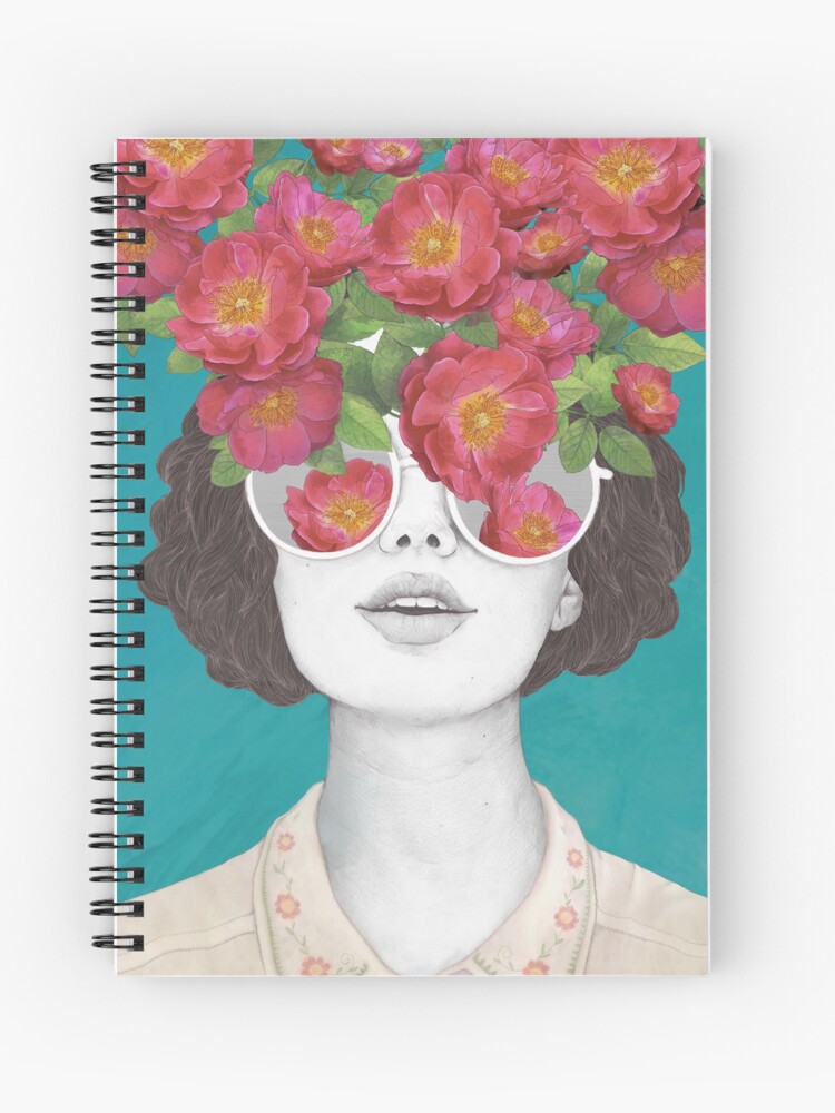 Thumbnail 1 von 3, Notizbuch, Der Optimist // die rosarote Brille designt und verkauft von lauragraves.