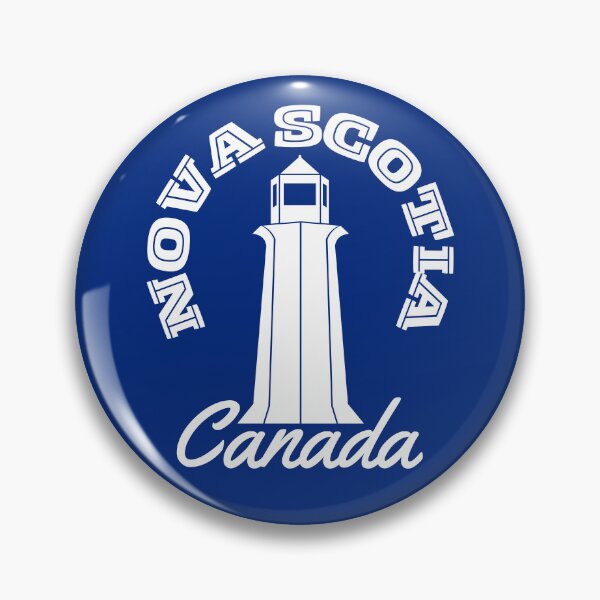 Item preview, Retro-Style Nova Scotia Canada Lighthouse designed and sold by TimelessLocales.