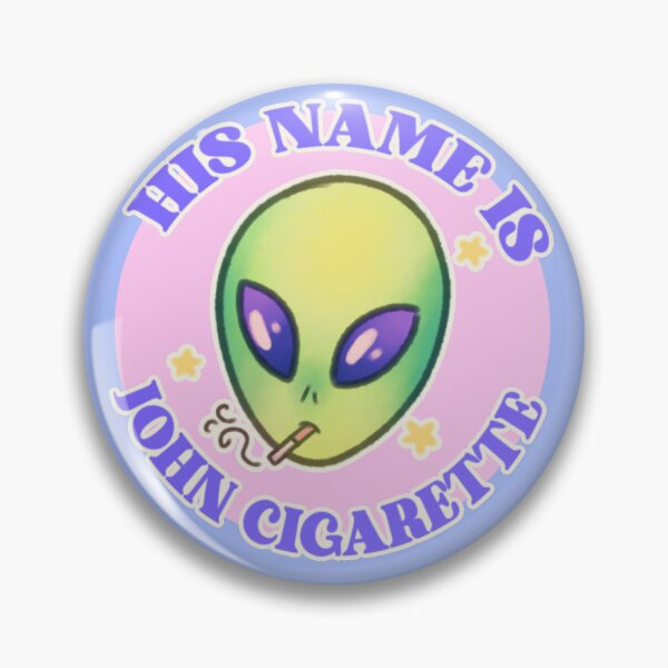Vista previa del artículo con la obra «John Cigarette», diseñado y vendido por virtual-angel.