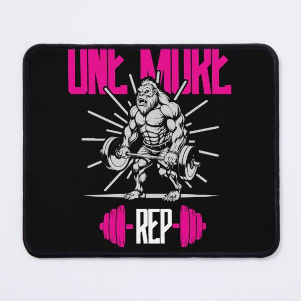 Item preview, One More Rep Fitness Motivational Gym Humor designed and sold by smartrocket.