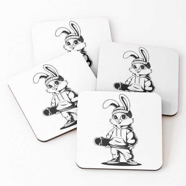 Item preview, gangster bunny skater designed and sold by lino4king.