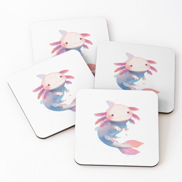 Item preview, Cute happy friend Axolotl designed and sold by PatternFly.