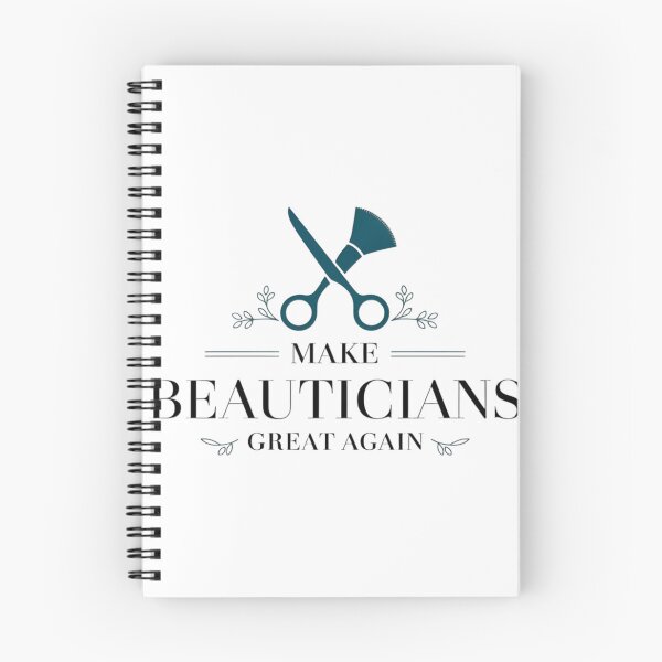 Item preview, "Snip, Style, Slay! – Playful ‘Make Beauticians Great Again’ Logo with Scissors & Brush Vibes" designed and sold by K3DreamKreations .