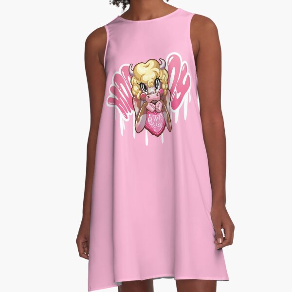 Vista previa del artículo con la obra «Vaca linda», diseñado y vendido por CharmingChains.