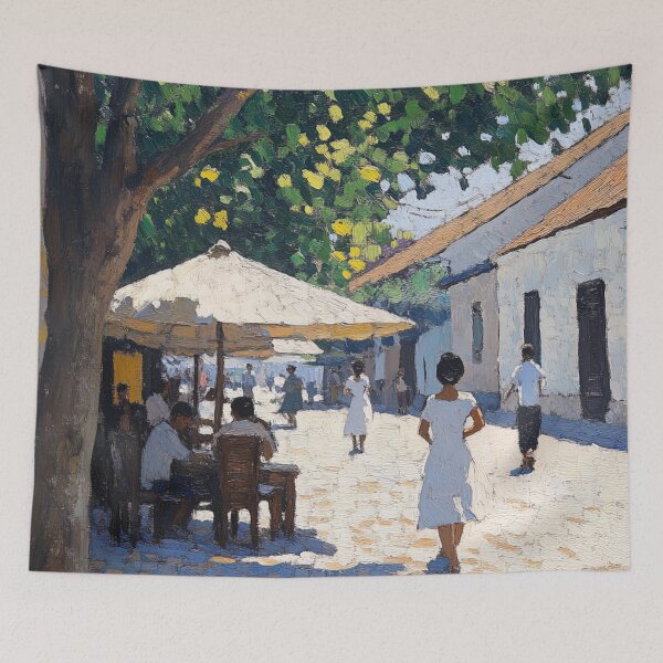 Item preview, Denpasar | Post-impressionist painting style designed and sold by ComicsFactory.