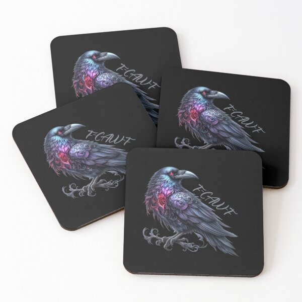 Item preview, F-CAW-F - black crow designed and sold by EnchantedOwl.