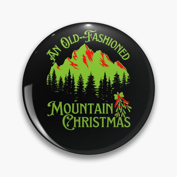 Item preview, An Old-Fashioned Mountain Christmas designed and sold by TimelessLocales.
