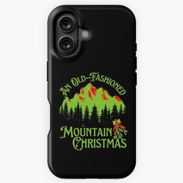 Item preview, An Old-Fashioned Mountain Christmas designed and sold by TimelessLocales.