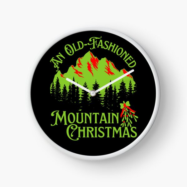 Item preview, An Old-Fashioned Mountain Christmas designed and sold by TimelessLocales.