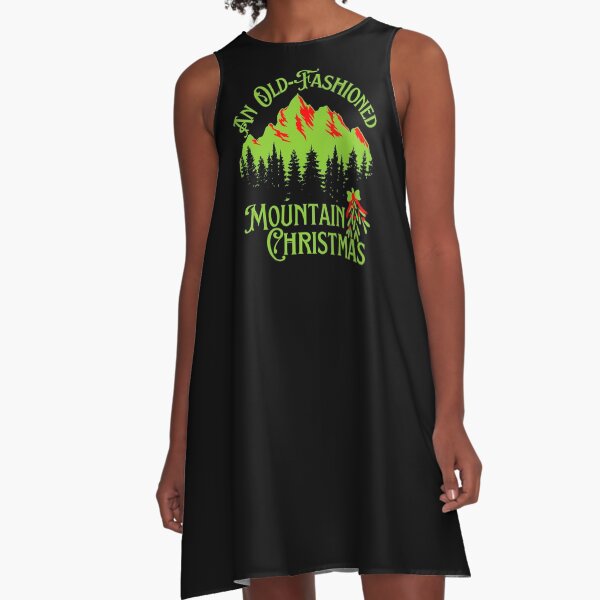 Item preview, An Old-Fashioned Mountain Christmas designed and sold by TimelessLocales.