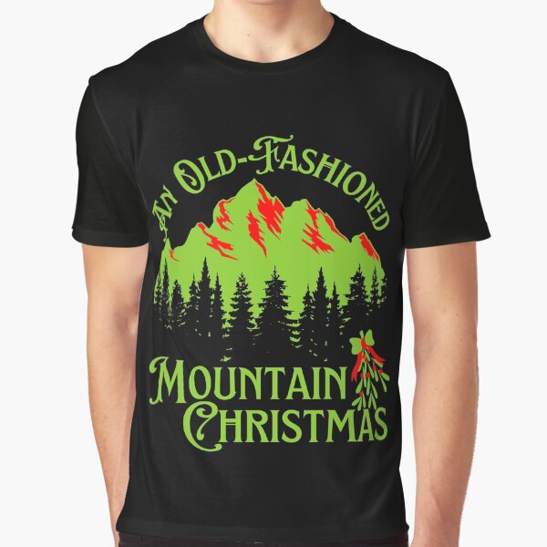 Item preview, An Old-Fashioned Mountain Christmas designed and sold by TimelessLocales.