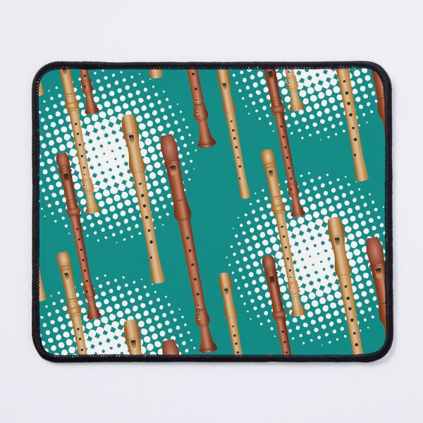 Item preview, Recorders on turquoise designed and sold by kobyakov.