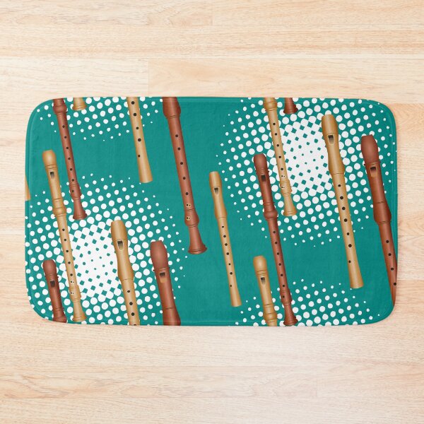 Item preview, Recorders on turquoise designed and sold by kobyakov.