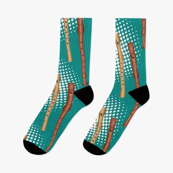 Item preview, Recorders on turquoise designed and sold by kobyakov.