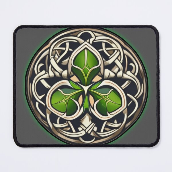 Item preview, Knotwork Cloverleaf designed and sold by RadManDesigns.