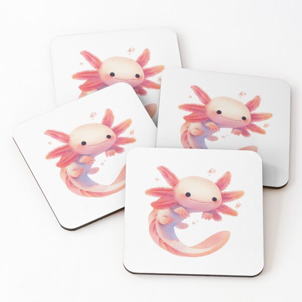 Item preview, Cute happy friend Axolotl designed and sold by PatternFly.