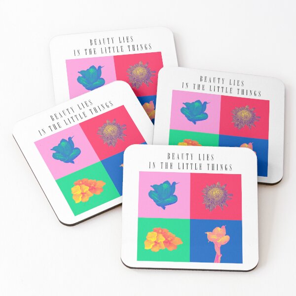 Item preview, BEAUTY LIES IN THE LITTLE THINGS POP ART designed and sold by WISDOMheartsMX.